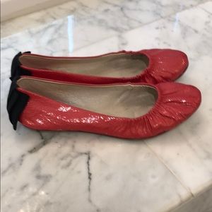 Maloles Pink Patent Leather Flats